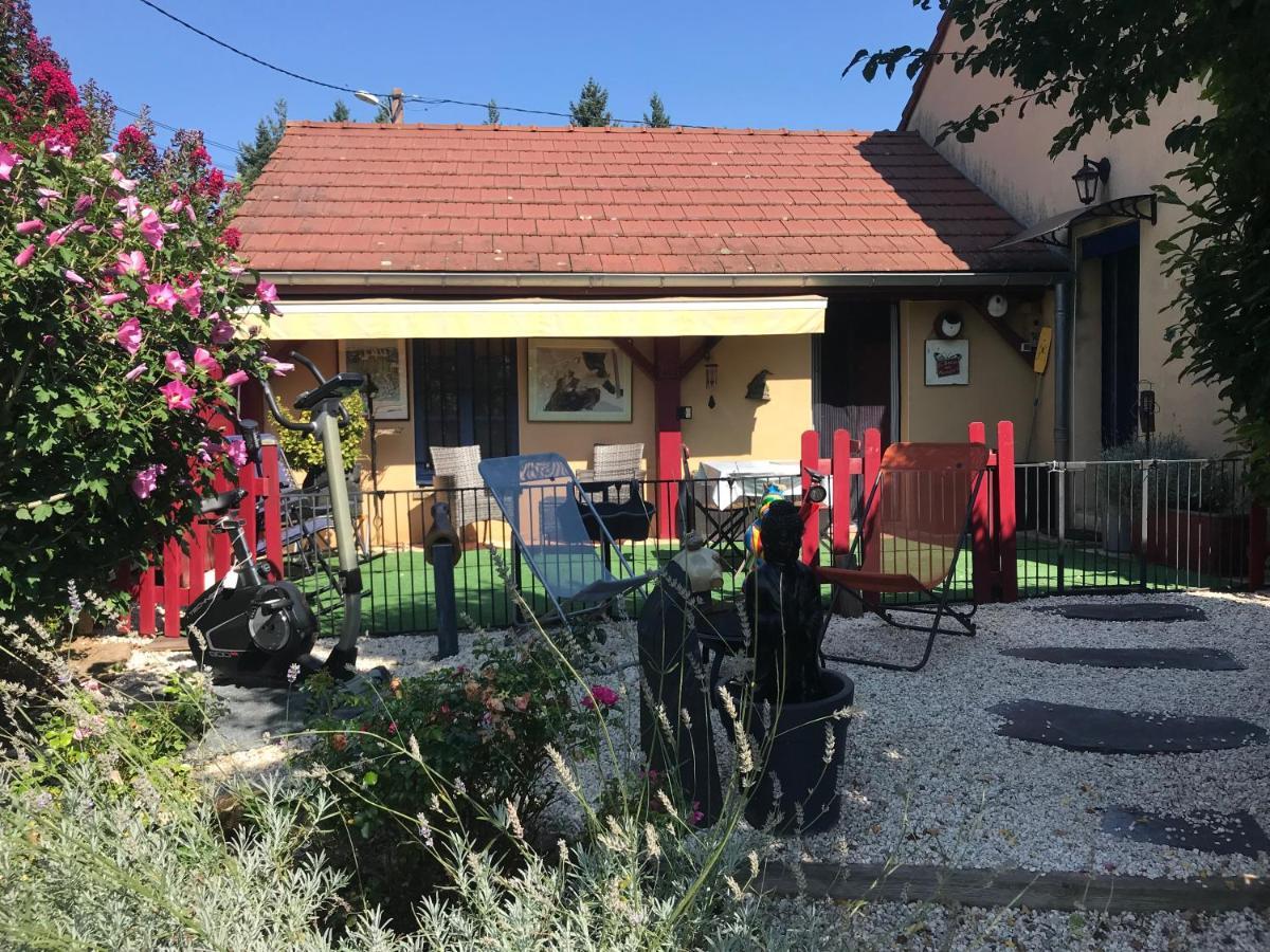 Вилла Le Jardin De Theleme "Charme Discret Pour Un Nid Douillet" Mazille Экстерьер фото